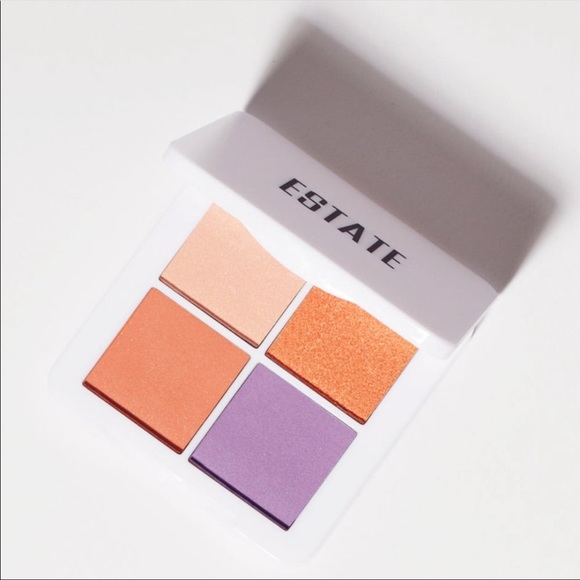 Estate Just a Taste Mini Pigment Palette in Peach Punch 4 shades NEW IN BOX - Picture 3 of 4